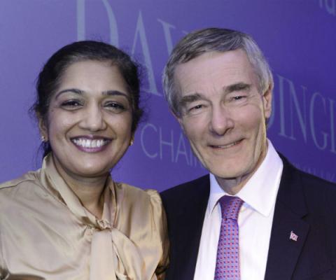 David Dingle and Champa Magesh