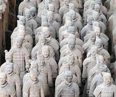 Terracotta Soldiers Xian China