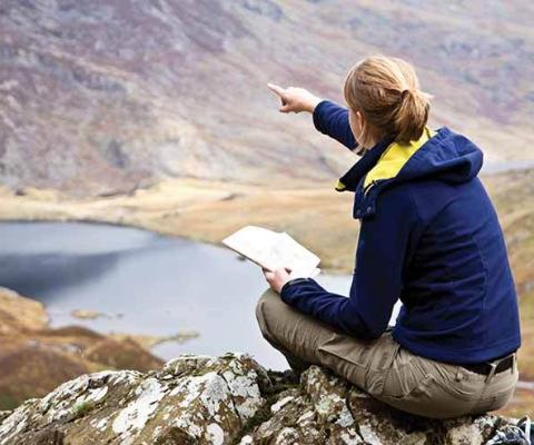Tour guide mountains Scotland orienteering