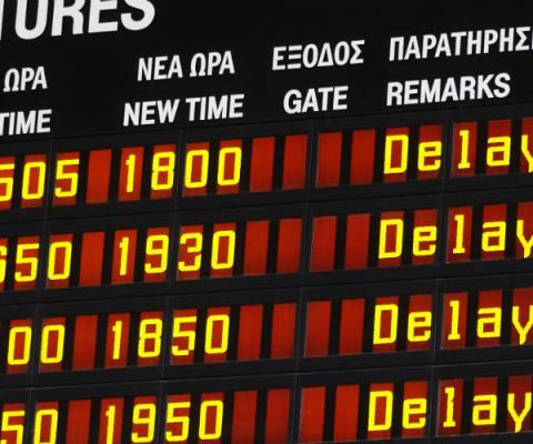 Greece, flight delay, strike