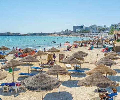 Tunisia beach
