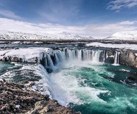 Reykjavik Iceland waterfalls