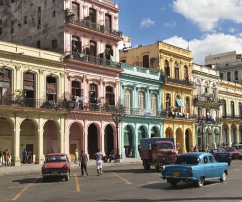 Cuba street Havana cars