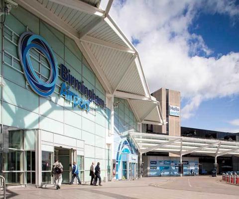 Birmingham Airport Terminal Frontage June 15