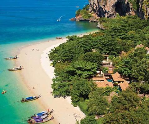 Aarya two villas from above