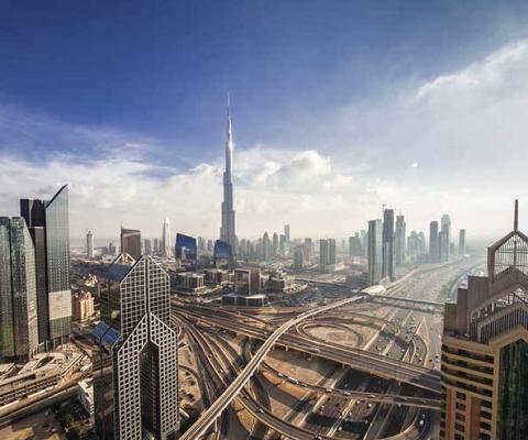 Dubai cityscape iStock_62738946