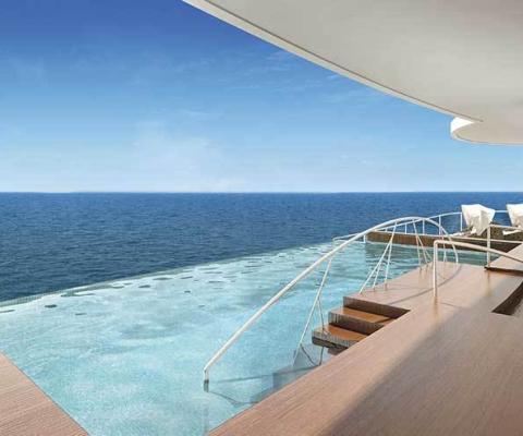Regent Seven-Seas Spa Infinity Pool