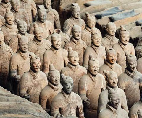 Terracotta army China iStock_78497807