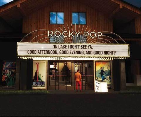 Inghams ski lodge mockup