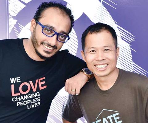 Sem Sem Saied and Bopha Sok, G Adventures