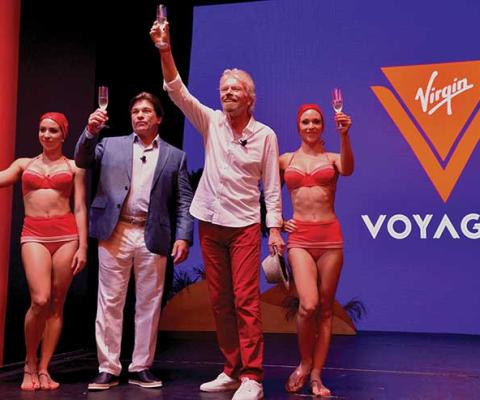 Virgin Voyages launch event
