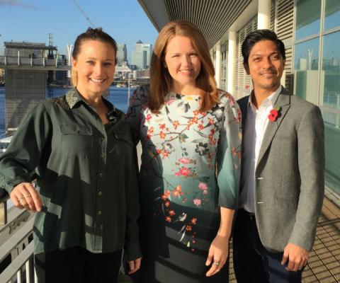 Sophie, Pippa, Anwar