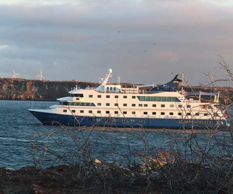 Galapagos Cruise ship