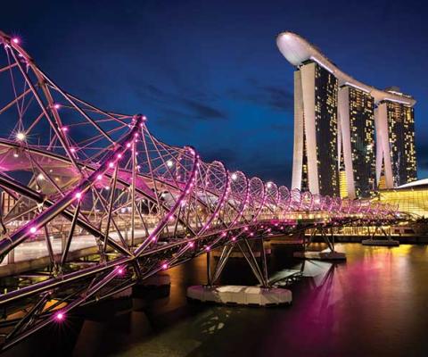 Singapore night scene iStock_84144655