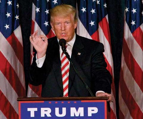 Donald Trump on the election circuit iStock-599958670