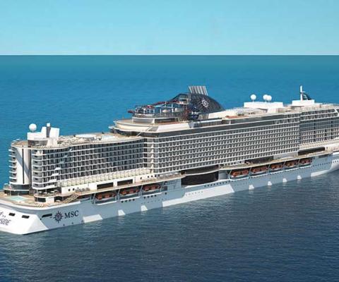 MSC Seaside aft view