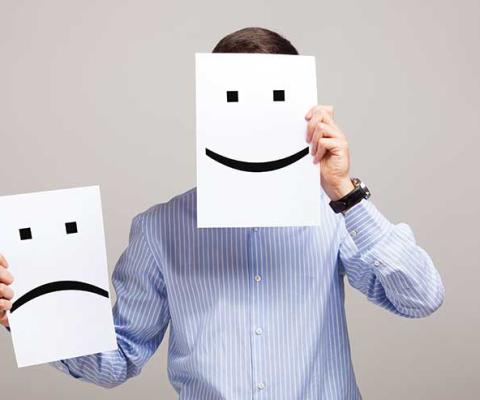 Happy Sad faces iStock-465052026
