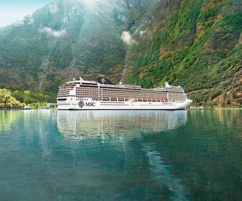 MSC Magnifica has arrived in France