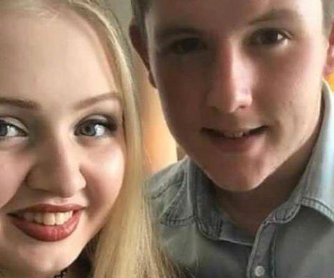 Chloe Rutherford and Liam Curry