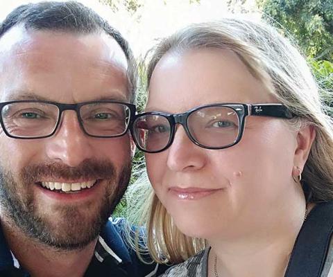 Paul and Samantha Jackson