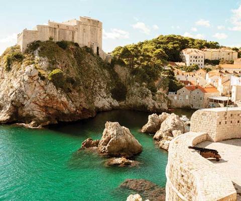 Dubrovnik coastal ramparts, Croatia