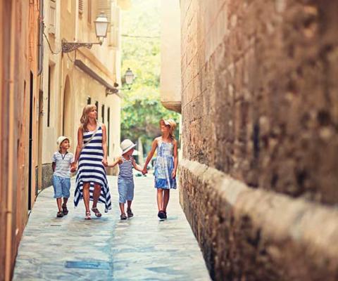Majorca Palma streets