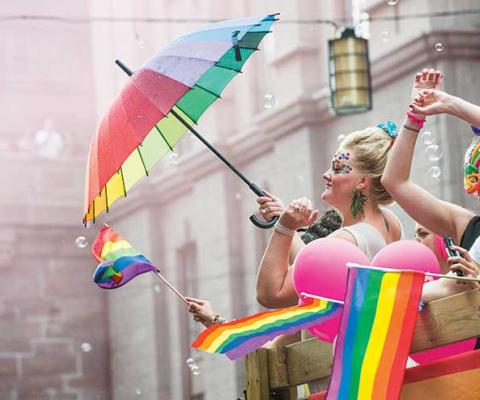 Stockholm pride. Photo Credit: Magnus Liam Karlsson