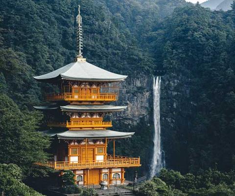 Traditional Japanese temple