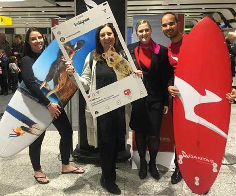 Qantas 17-hour non-stop London-Australia service
