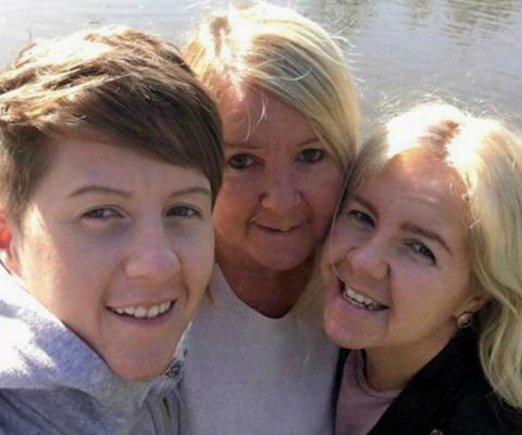 Cassie Hayes (Left) Tracy Hayes (Centre) Nadine Hayes (Right)