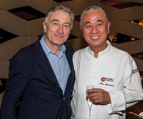 Nobu Matsuhisa and Robert de Niro