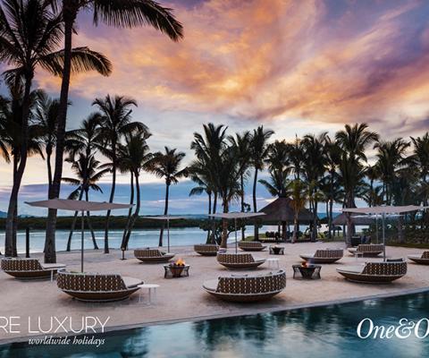 One of the bookings was for the One & Only Le Saint Geran in Mauritius