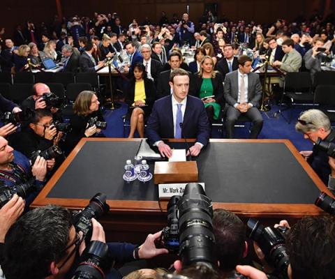 Mark Zuckerberg testifies before Congress, April 2018