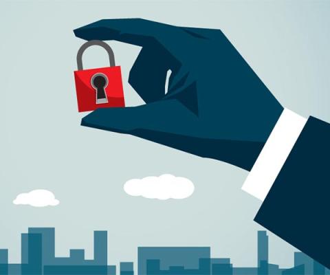 Data protection graphic