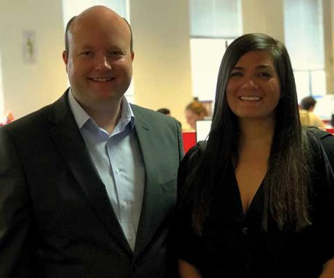 Latin Routes co-founders Martin Johnson and Jessica Bain
