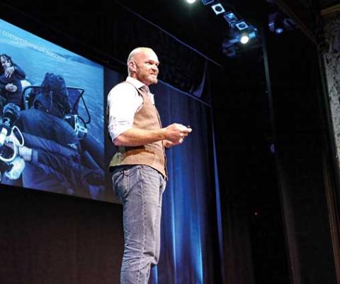 Monty Halls at Wildlife and Safari Travel Show