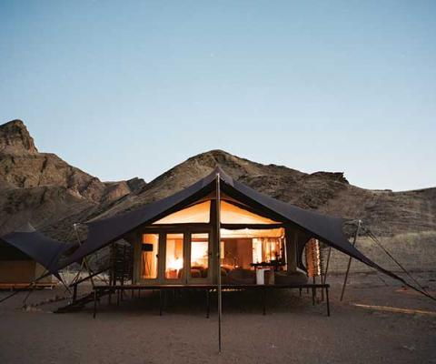 Hoanib Valley accommodation, Namibia