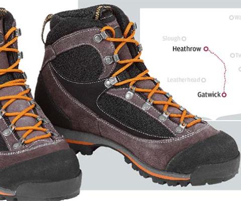 Gatwick-Heathrow charity walk