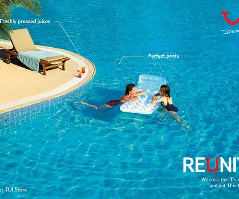 Tui Reunite advert November 2018