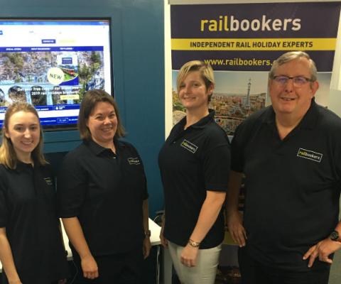 Railbookers trade team