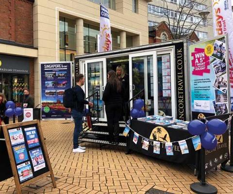 Encore, Jet2holidays pop-up trailer