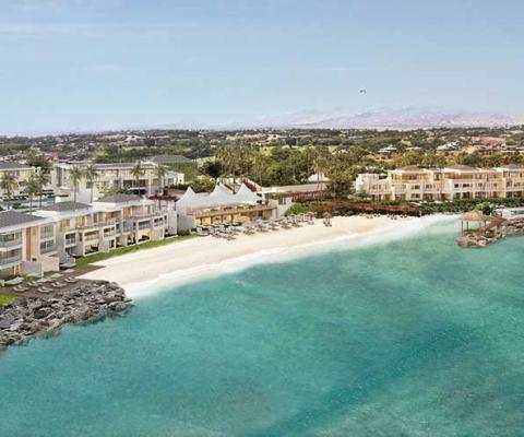 Hodges Bay Club aerial shot