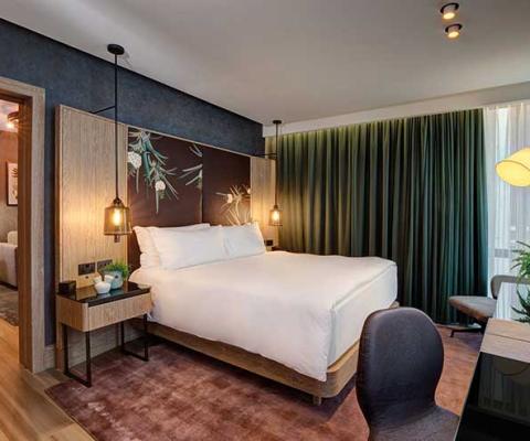 Vegan suite at Hilton London Bankside