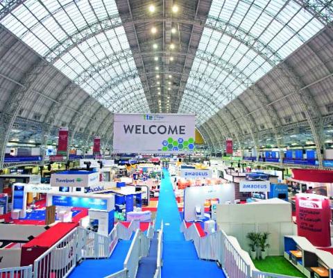 Travel Technology Europe show floor 2019