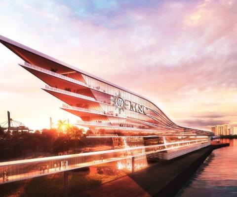 First look at MSC's new PortMiami facility