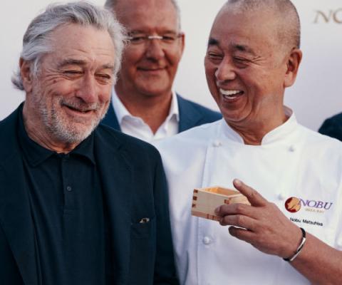 Robert De Niro and Nobu Matsuhisa