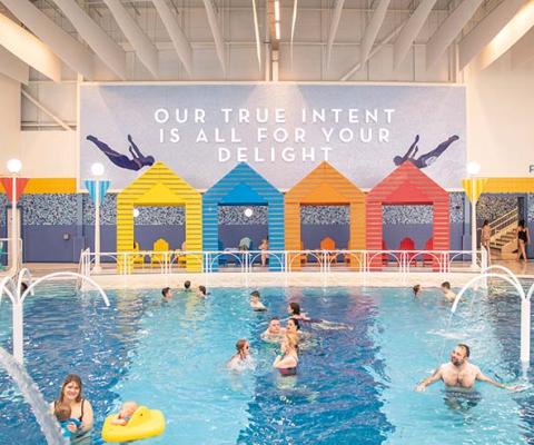Making a splash in Butlin's Bognor Regis' new pool