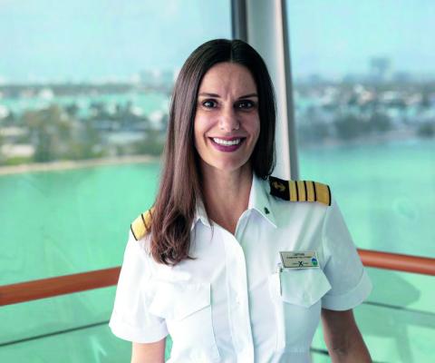 America's first female cruise captain will helm Beyond during its maiden season in Europe next spring