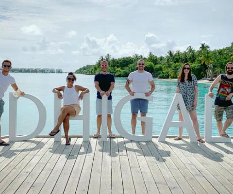 Kuoni in Dhigali, the Maldives