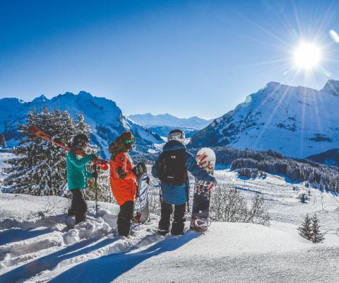 La Clusaz is perfect for beginners and advanced skiers alike